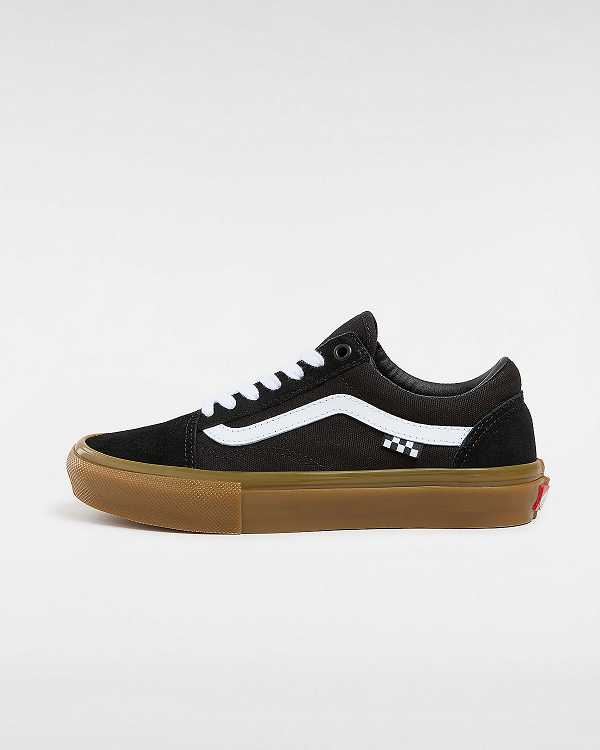 Black Men Vans Old Skool Skate Shoes Australia | VN5796420