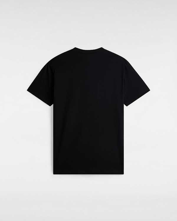 Black Men Vans Prankster T Shirts Australia | VN6297504