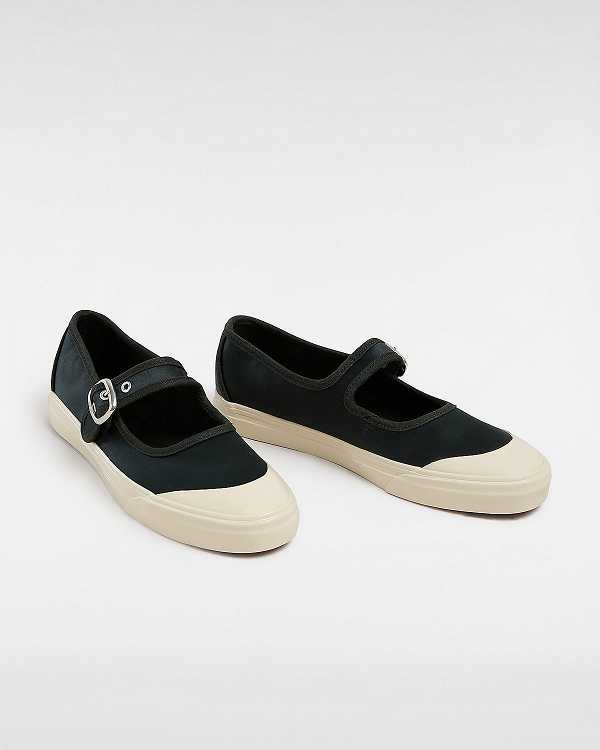 Black Men Vans Premium Lo Pro Satin Mary Janes Australia | VN2197384