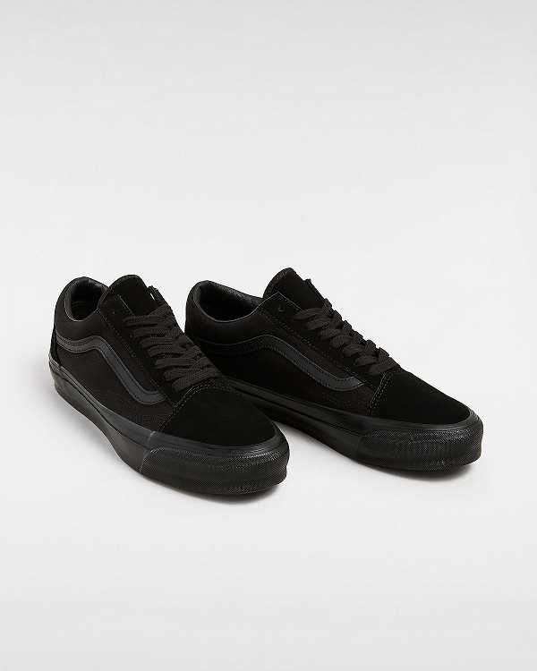 Black Men Vans Premium Old Skool Skate Shoes Australia | VN3785620