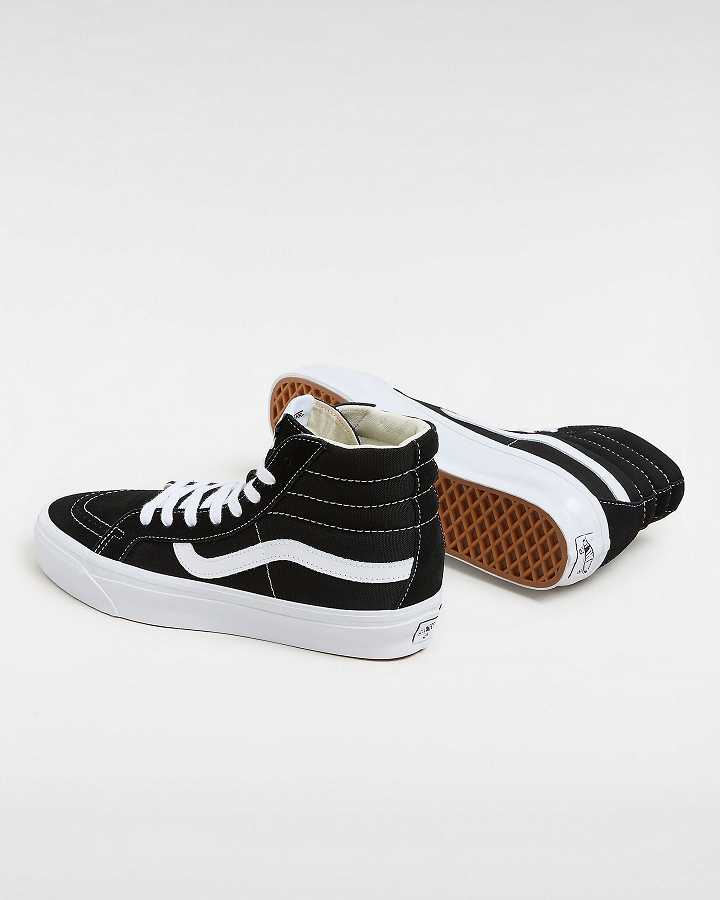 Black Men Vans Premium Sk8-Hi 38 Reissue Skate Shoes Australia | VN6853274