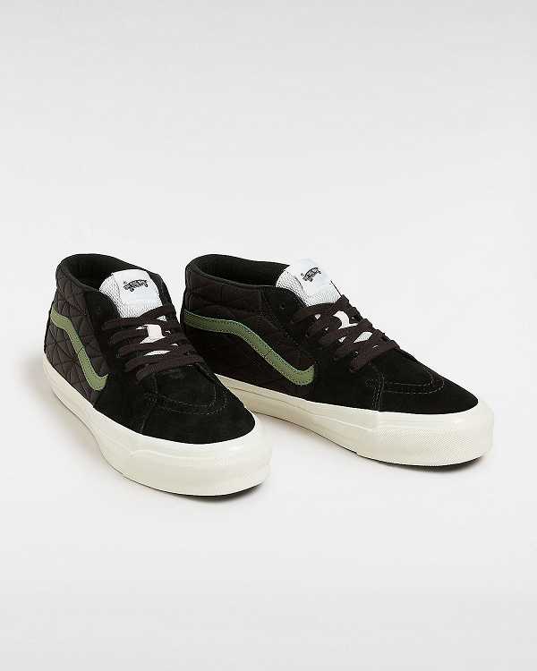 Black Men Vans Premium Sk8-Mid 83 Sneakers Australia | VN2854079