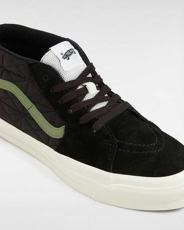 Black Men Vans Premium Sk8-Mid 83 Sneakers Australia | VN2854079