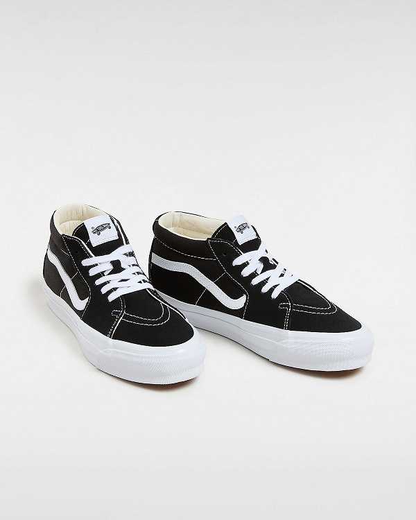 Black Men Vans Premium Sk8-Mid 83 Sneakers Australia | VN2514069