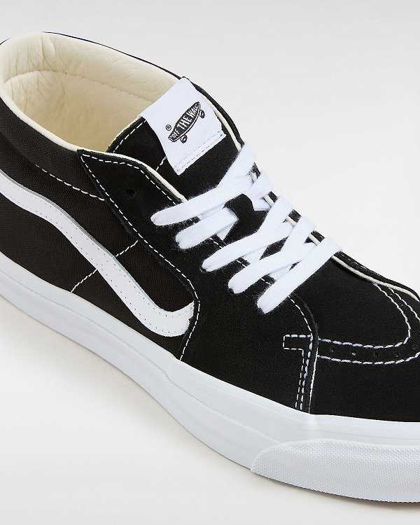 Black Men Vans Premium Sk8-Mid 83 Sneakers Australia | VN2514069