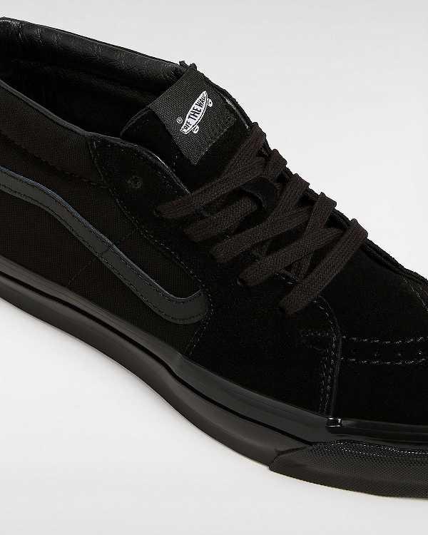 Black Men Vans Premium Sk8-Mid 83 Sneakers Australia | VN2135906