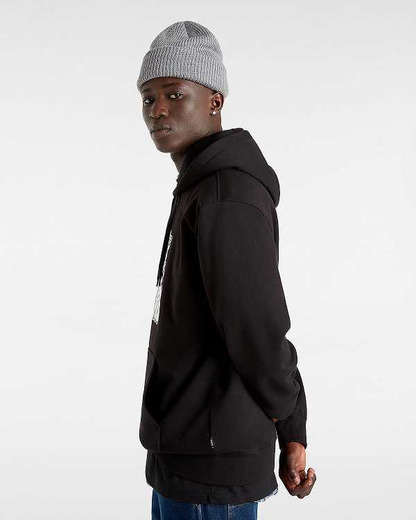 Black Men Vans Rattler Loose Hoodie Australia | VN5608497