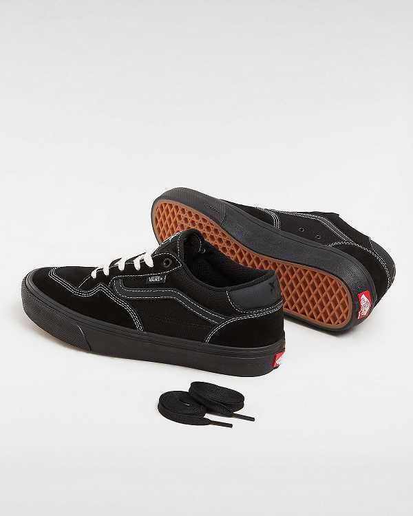 Black Men Vans Rowan Sneakers Australia | VN5073482