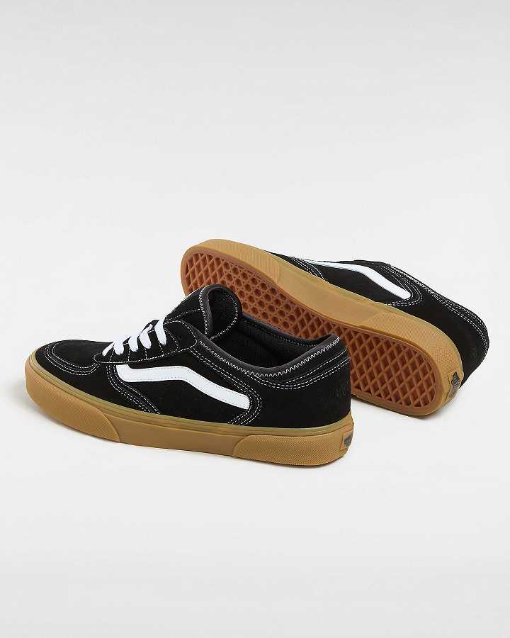 Black Men Vans Rowley Classic Sneakers Australia | VN2981564