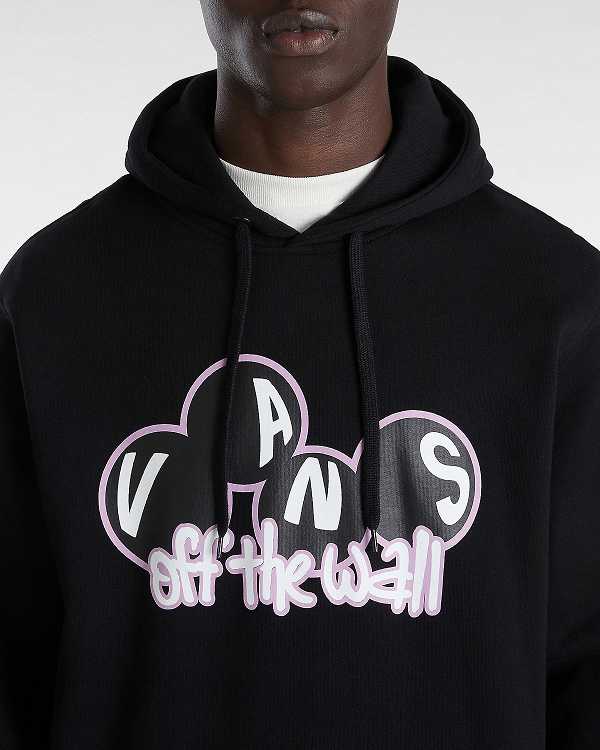 Black Men Vans Scuttle Hoodie Australia | VN3185279