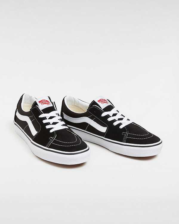 Black Men Vans Sk8-Low Skate Shoes Australia | VN2581436