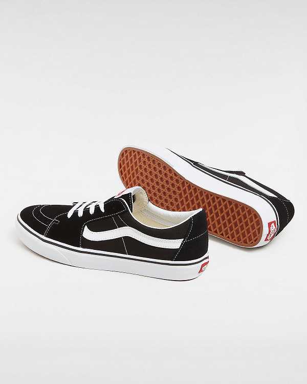 Black Men Vans Sk8-Low Skate Shoes Australia | VN2581436