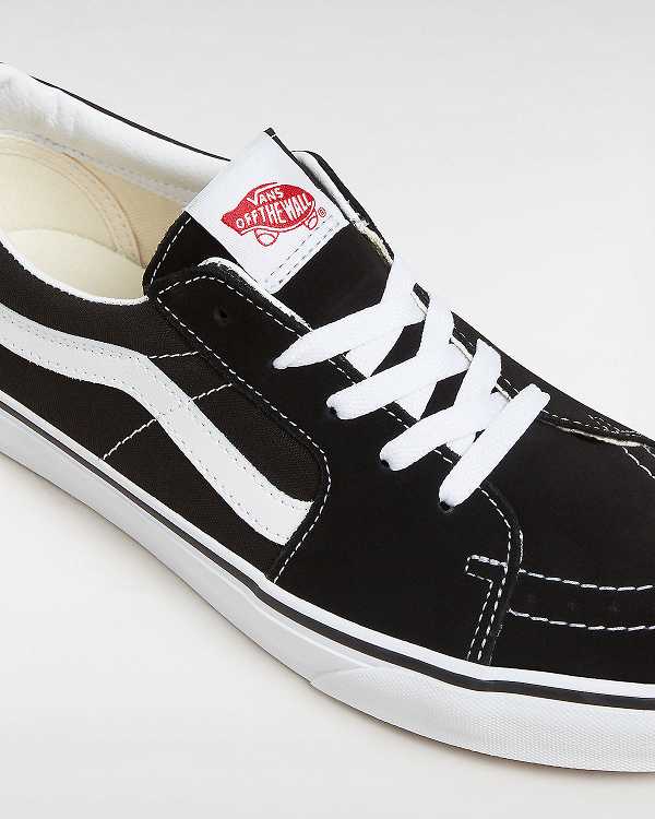 Black Men Vans Sk8-Low Skate Shoes Australia | VN2581436