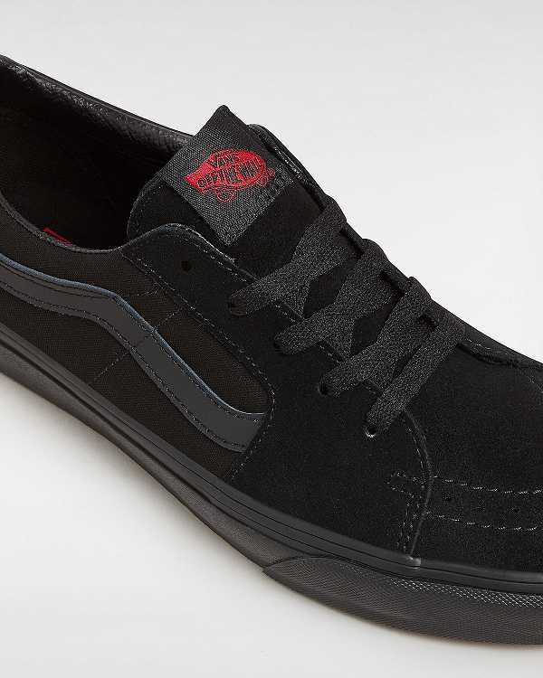 Black Men Vans Sk8-Low Sneakers Australia | VN3860452