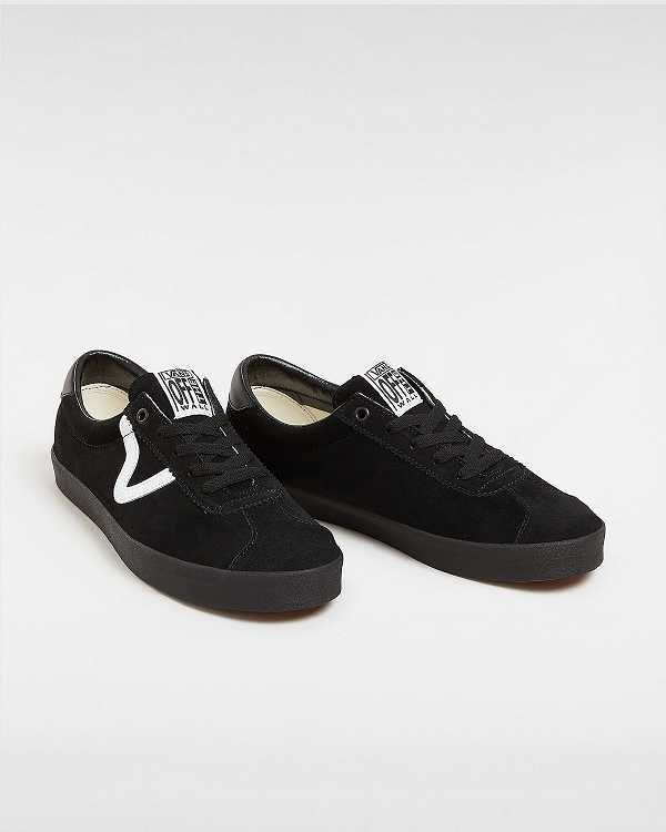 Black Men Vans Sport Low Sneakers Australia | VN1843690