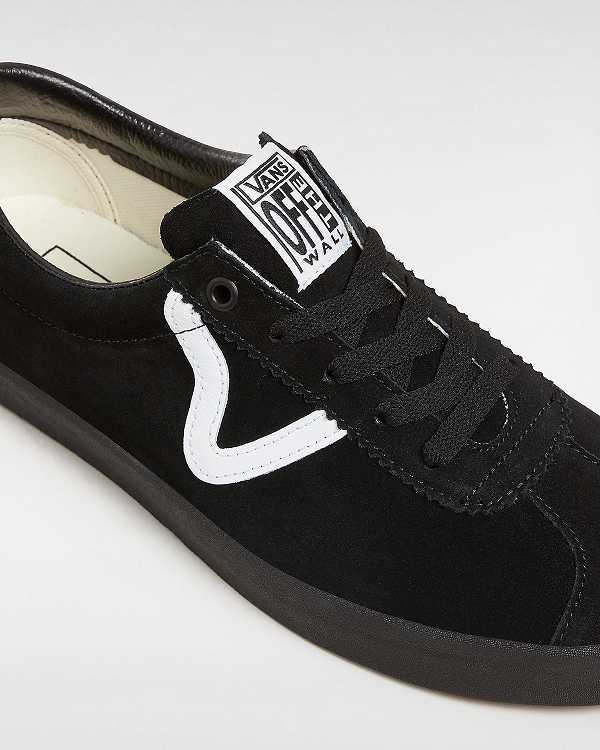 Black Men Vans Sport Low Sneakers Australia | VN1843690