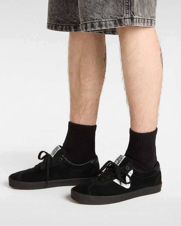 Black Men Vans Sport Low Sneakers Australia | VN1843690