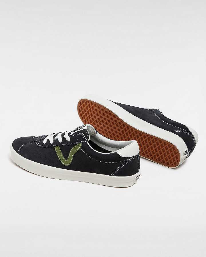 Black Men Vans Sport Low Sneakers Australia | VN2803475