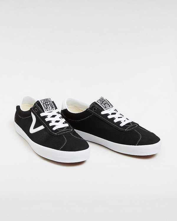 Black Men Vans Sport Low Sneakers Australia | VN7215348