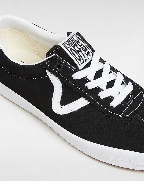 Black Men Vans Sport Low Sneakers Australia | VN7215348