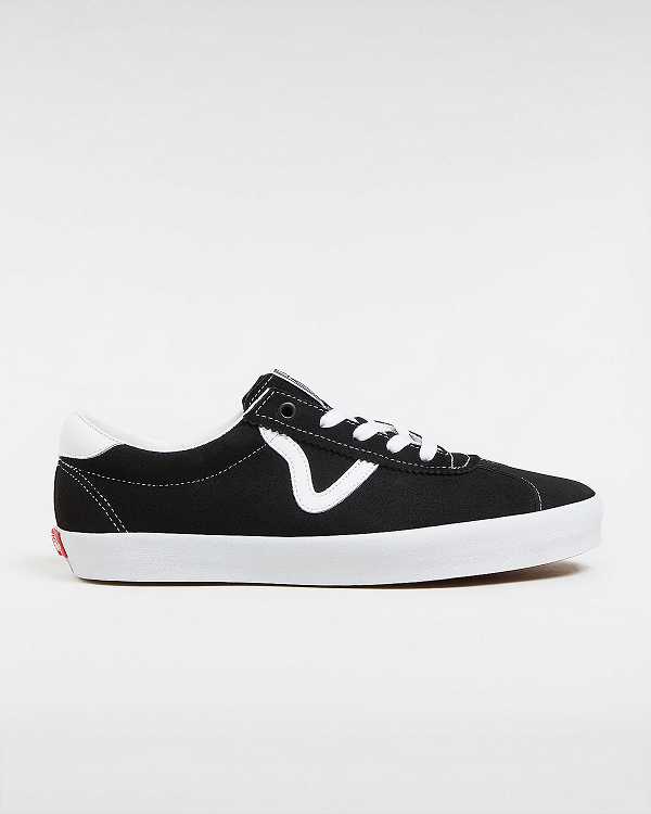 Black Men Vans Sport Low Sneakers Australia | VN7215348