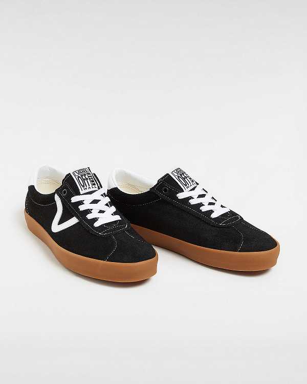 Black Men Vans Sport Low Sneakers Australia | VN8436057