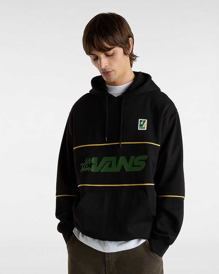 Black Men Vans Star V Hoodie Australia | VN3560721