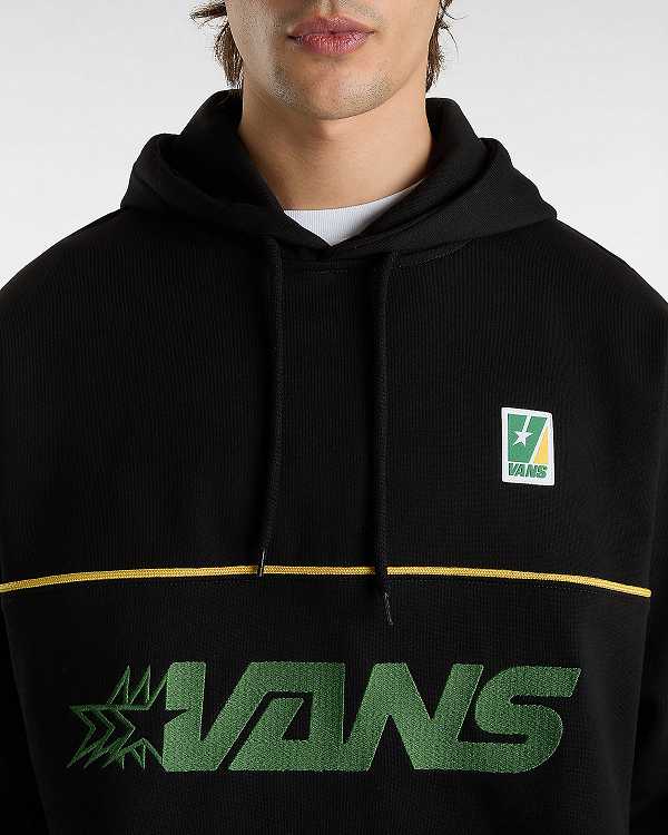 Black Men Vans Star V Hoodie Australia | VN3560721