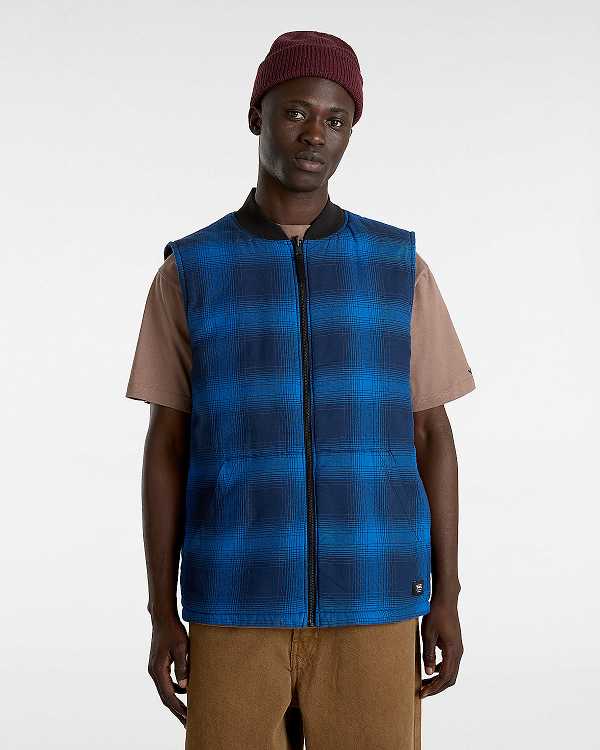 Black Men Vans Talbot Reversible Vest Australia | VN3824961