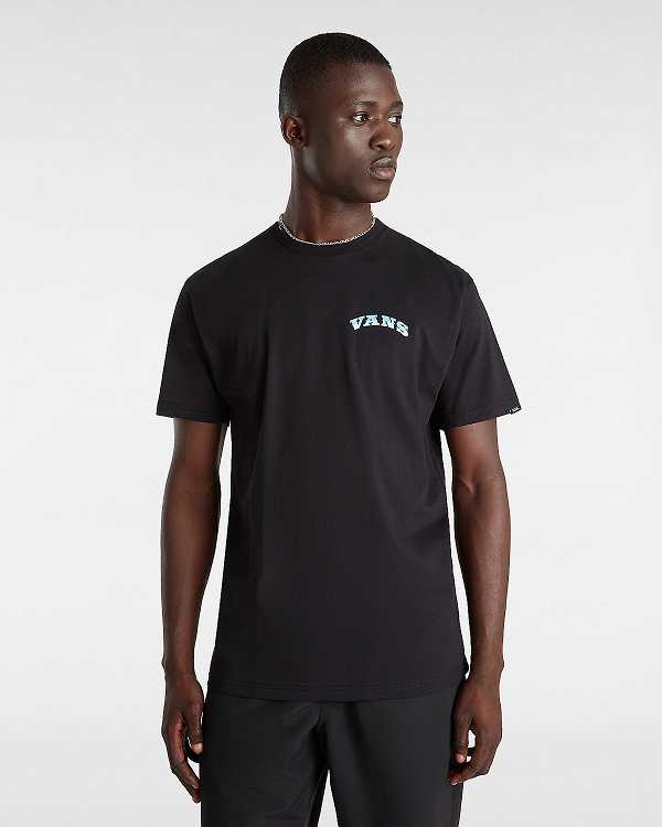 Black Men Vans True Waves T Shirts Australia | VN0356412