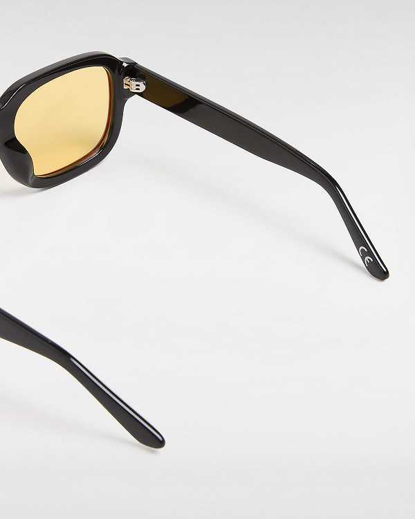 Black Unisex Vans 66 Sunglasses Australia | VN8061425