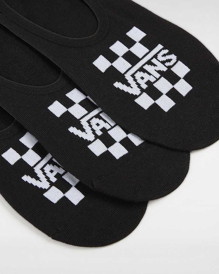 Black Unisex Vans Classic Canoodle (3 Pairs) Socks Australia | VN0789512