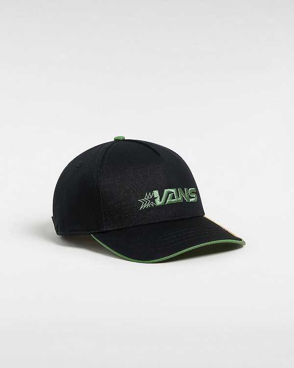 Black Unisex Vans Classic Strapback Hats Australia | VN8413906