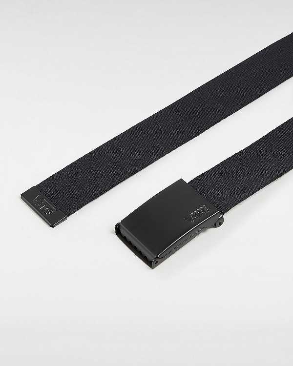 Black Unisex Vans Deppster Web Belts Australia | VN1257498