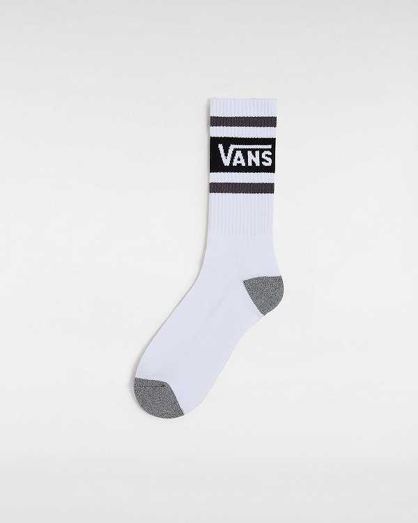 Black Unisex Vans Drop Crew (1 Pair) Socks Australia | VN2816705