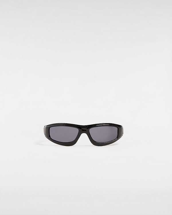 Black Unisex Vans Felix Sunglasses Australia | VN3541762