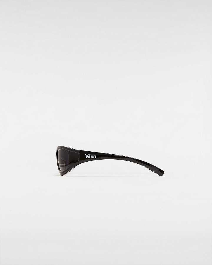 Black Unisex Vans Felix Sunglasses Australia | VN3541762