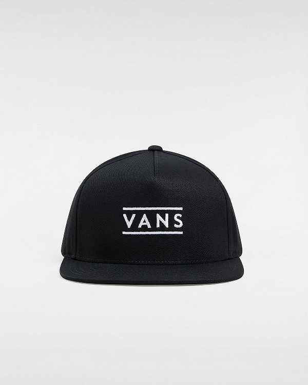 Black Unisex Vans Half Box Hats Australia | VN2849301