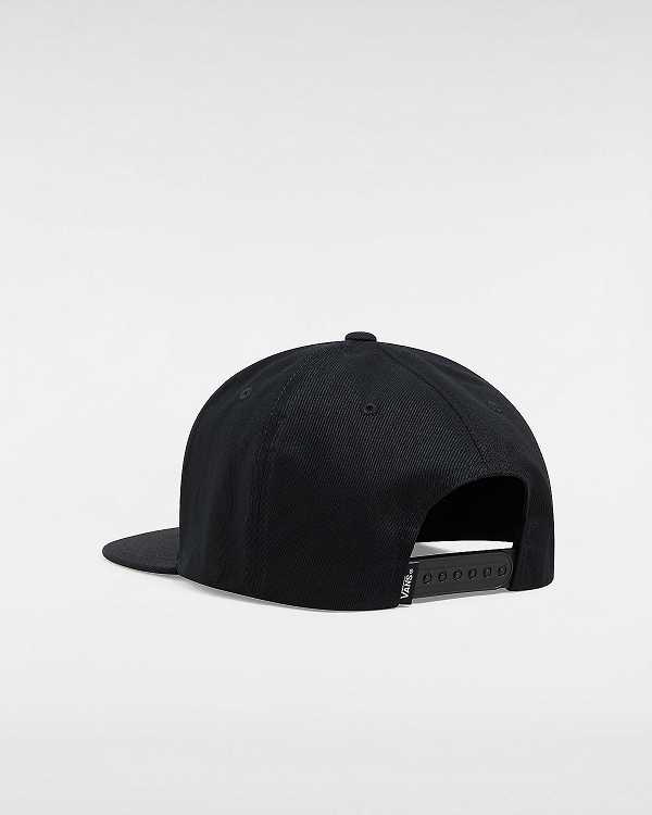 Black Unisex Vans Half Box Hats Australia | VN2849301