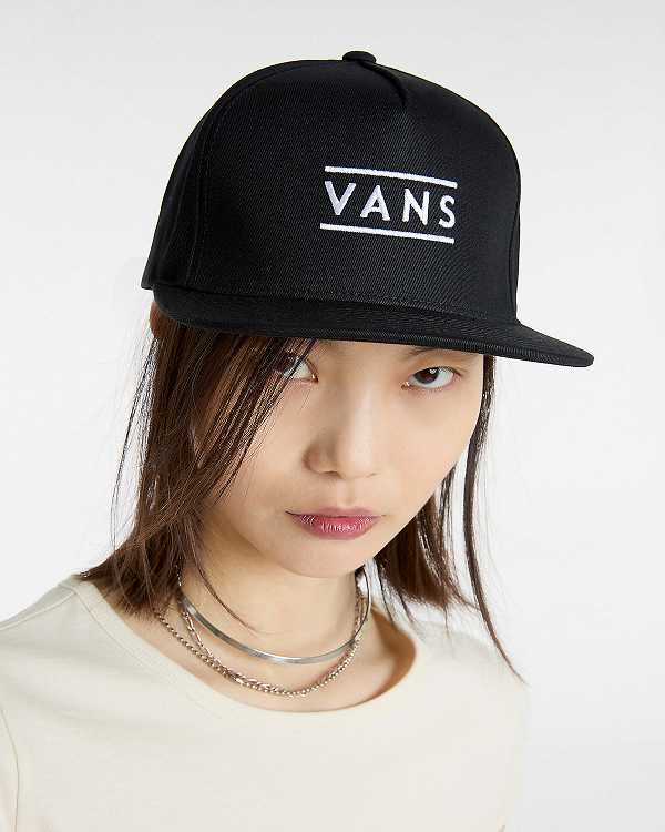 Black Unisex Vans Half Box Hats Australia | VN2849301