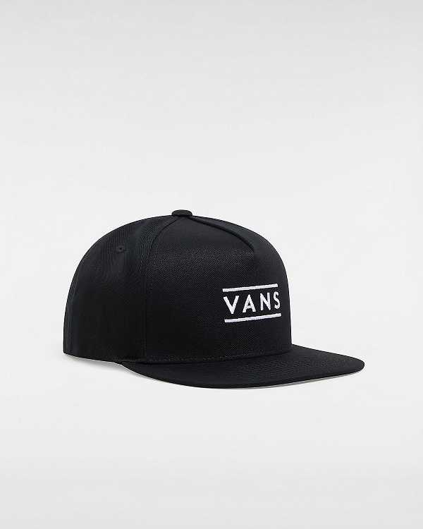 Black Unisex Vans Half Box Hats Australia | VN2849301