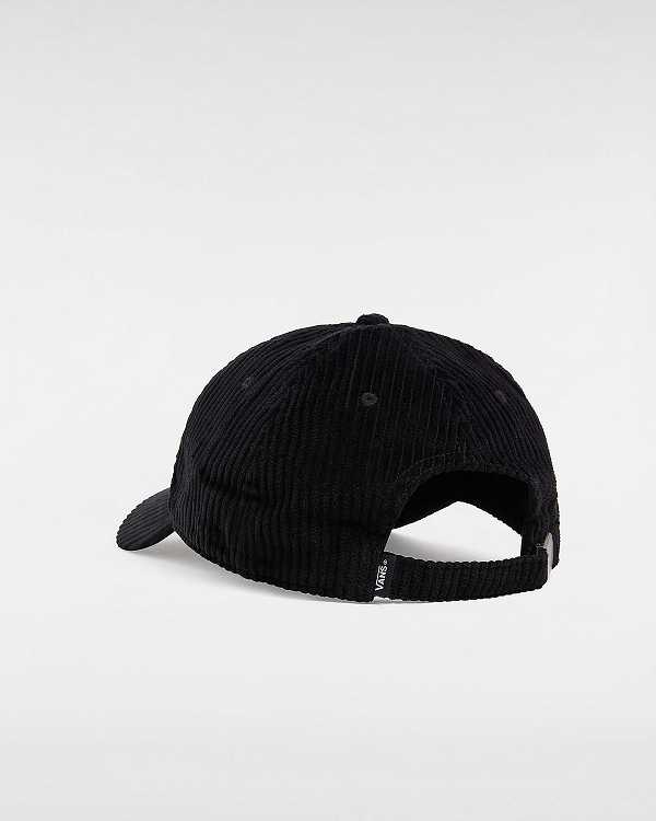 Black Unisex Vans Hosmer Curved Bill Hats Australia | VN8934612