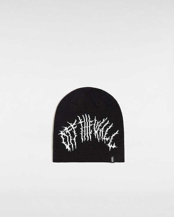 Black Unisex Vans Metal Blaze Beanie Australia | VN4259018