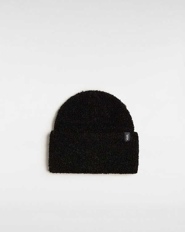 Black Unisex Vans Newton Beanie Australia | VN6750439