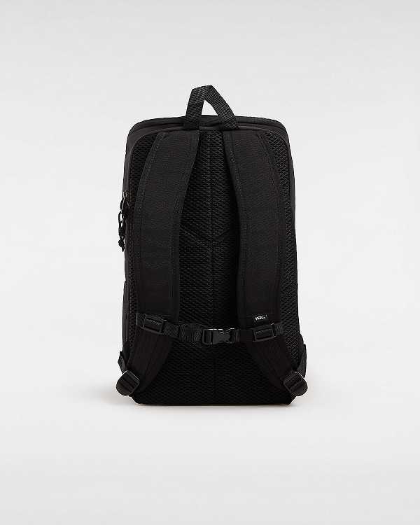 Black Unisex Vans Obstacle Backpacks Australia | VN0923475