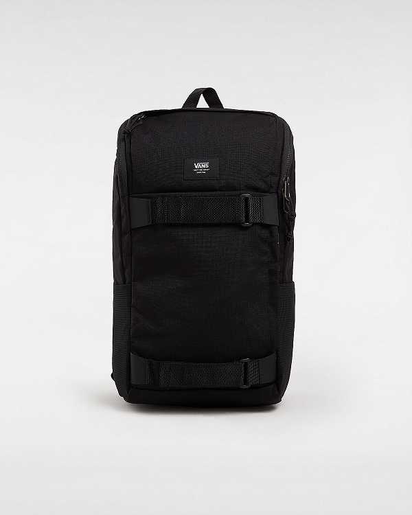 Black Unisex Vans Obstacle Backpacks Australia | VN0923475