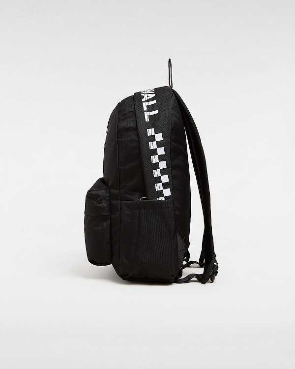 Black Unisex Vans Old Skool Backpacks Australia | VN3542891