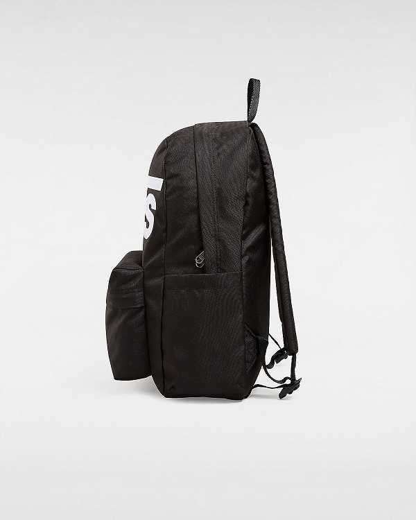 Black Unisex Vans Old Skool Drop V Backpacks Australia | VN8253694