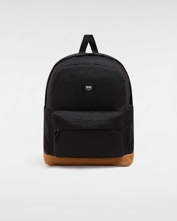 Black Unisex Vans Old Skool Sport Backpacks Australia | VN6789012