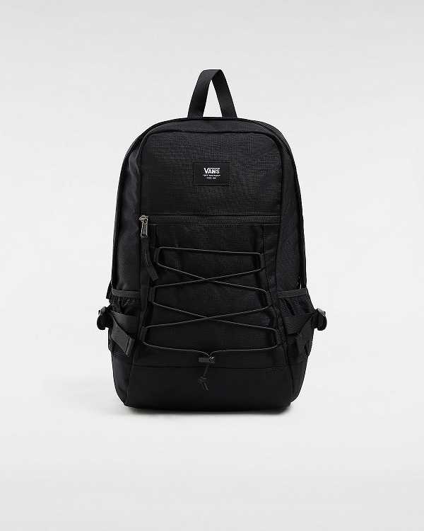 Black Unisex Vans Original Backpacks Australia | VN5081796